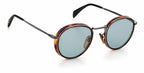 zonnebril 1033/S cat.3 rond staal groenblauw