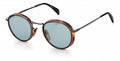 zonnebril 1033/S cat.3 rond staal groenblauw