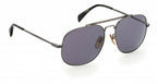 zonnebril 7004/S cat.3 rond staal grijs/zilver