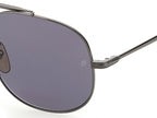 zonnebril 7004/S cat.3 rond staal grijs/zilver