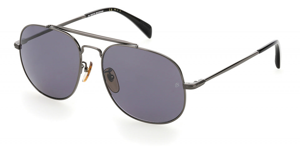 zonnebril 7004/S cat.3 rond staal grijs/zilver