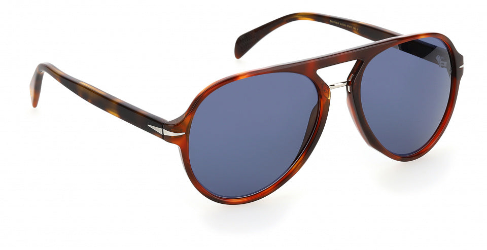 zonnebril 7005/S heren cat.3 piloot bruin/blauw