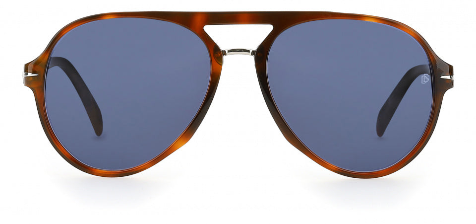 zonnebril 7005/S heren cat.3 piloot bruin/blauw