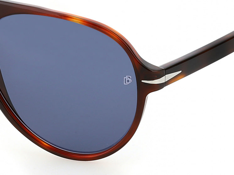 zonnebril 7005/S heren cat.3 piloot bruin/blauw