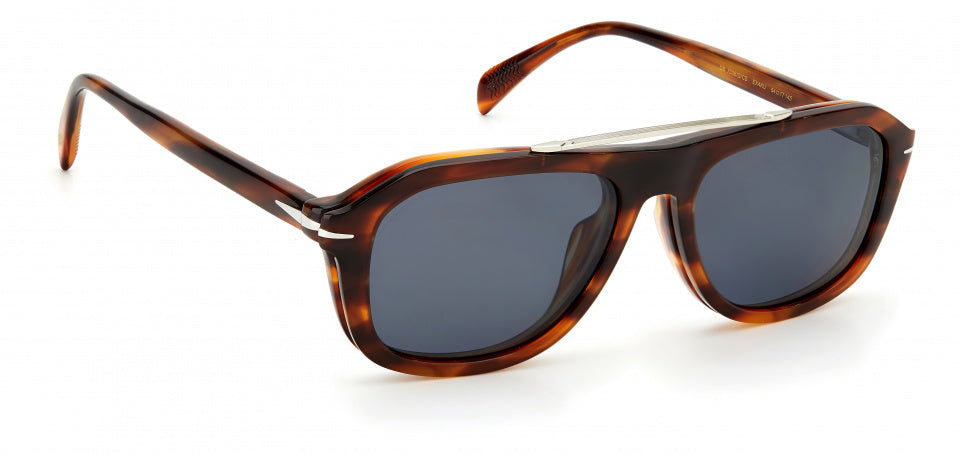 zonnebril 7006/G/CS cat.3 vierkant bruin/blauw
