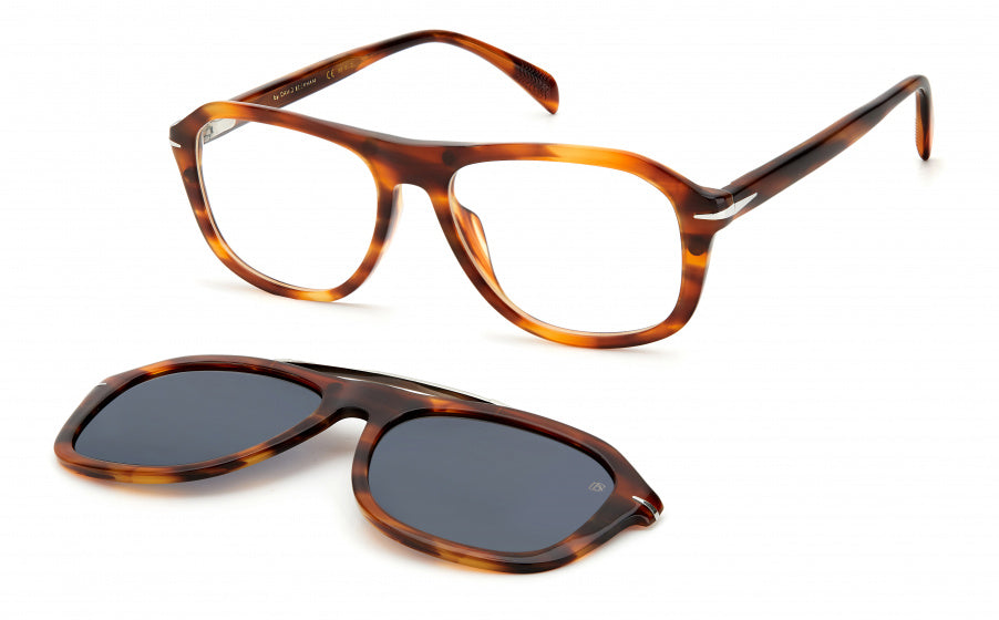 zonnebril 7006/G/CS cat.3 vierkant bruin/blauw