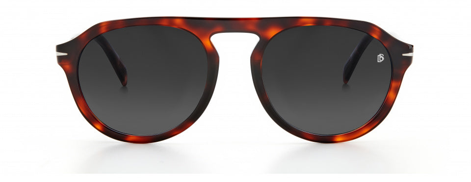 zonnebril 7009/S heren cat. 3 rond rood/grijs