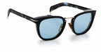 zonnebril 7038/G/S cat.3 vierkant zwart/blauw
