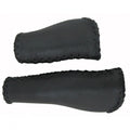 Velo set lederen handvatten donker blauw 135/95 mm bulk