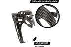 Trivio - bidonhouder carbon look aluminium zwart / wit