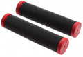 Topeak handvat set zwart-rood 130 mm g6-a bulk