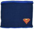 nekwarmer Super-Man jongens polyester blauw one-size