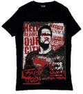 T-shirt Batman vs Superman heren katoen zwart mt L