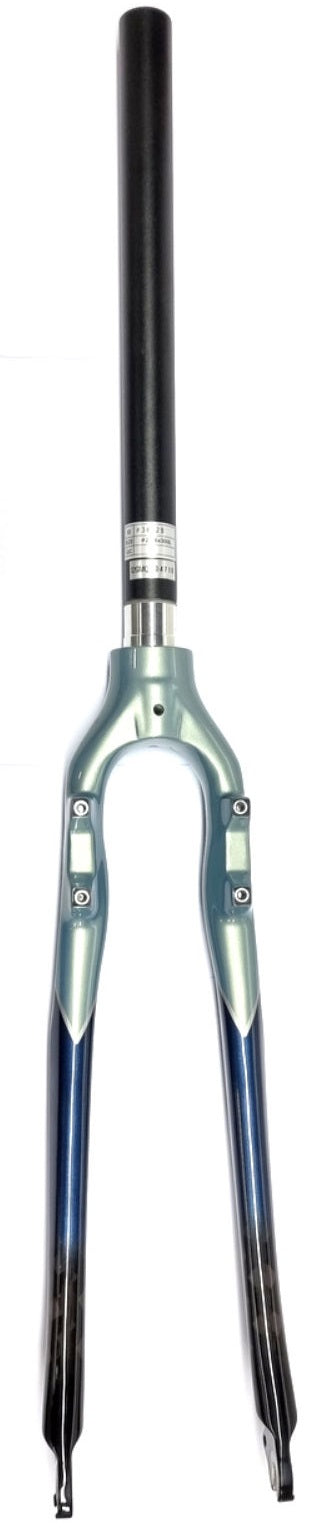 Gazelle Voorvork carbon magura 28 inch 11/8 / 28.6 ahead groen/blau/zw