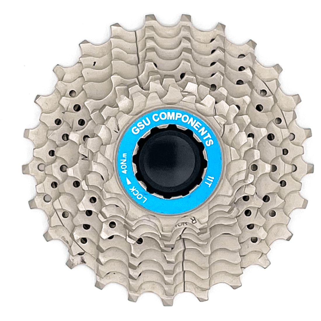 Gsu cassette 10-speed 11-32 tands zilver
