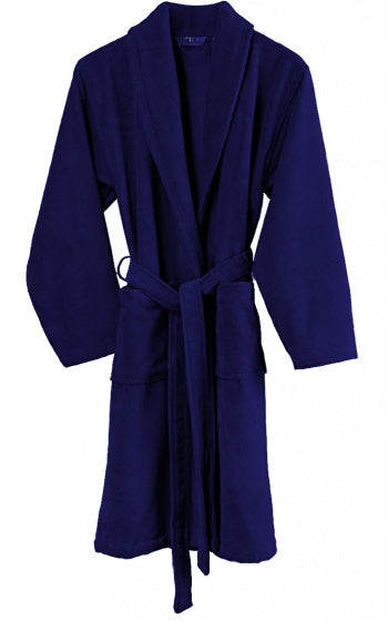 badjas Gentle heren katoen donkerblauw maat M