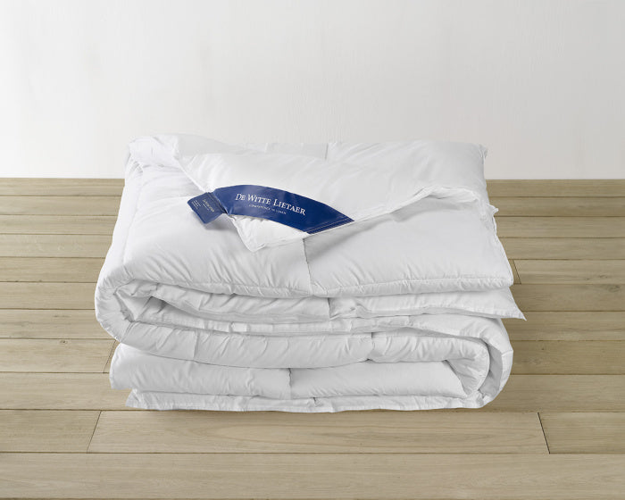 dekbed 260 x 220 cm eendendons/katoen wit