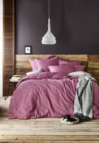 dekbedovertrek Piper 140 x 220 cm katoen roze