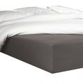 hoeslaken Bumblebee 160 x 200 cm h30 katoen grijs