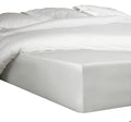 hoeslaken Bumblebee 70 x 200 cm h40 katoen zilver