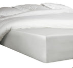 hoeslaken Bumblebee 80 x 200 cm h40 katoen zilver