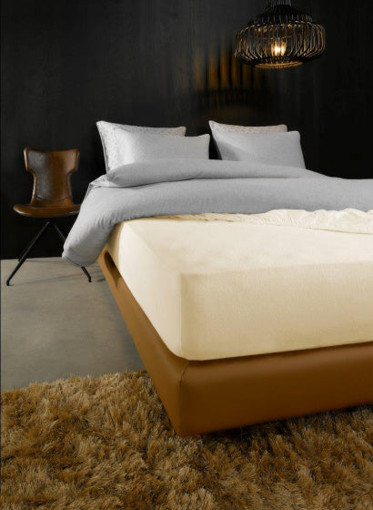 matrasbeschermer Skin 100 x 190/200 cm h40 tencel PU ivoorwit