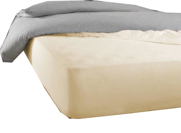 matrasbeschermer Skin 120 x 190/200 cm h40 tencel PU ivoorwit