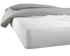 matrasbeschermer Skin 140 x 190/200 cm h40 tencel PU wit