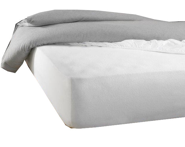 matrasbeschermer Skin 160 x 200/210 cm h40 tencel PU wit