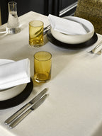 tafellaken Gibson 170 cm polyester beige