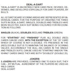 Bull's Deal-a-Dart Playing Cards