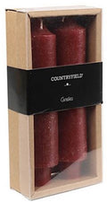 kaarsen Vela 15,5 cm wax rood 2 stuks