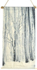 muurdecoratie Winslow led 110 cm textiel wit
