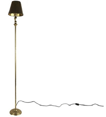 staande lamp Bronte 156 cm E27 staal 40W goud