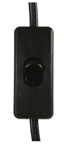 tafellamp Patony 106,5 cm E27 staal 40W zwart