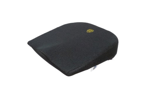 zitkussen Wig schuimrubber 40 x 41 cm zwart