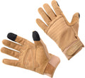 handschoenen nylon/polyester/leer beige maat XS