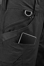 outdoorbroek Predator heren polykatoen zwart maat L