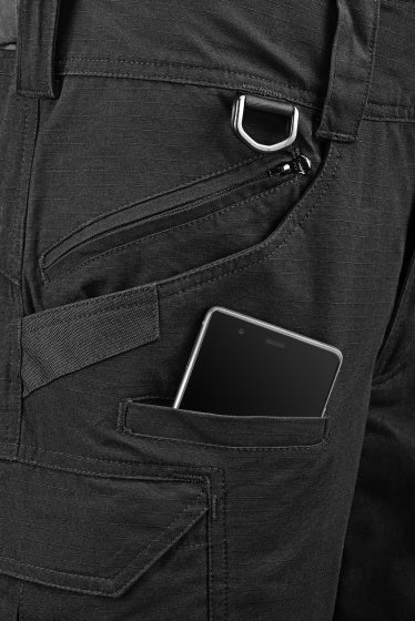 outdoorbroek Predator heren polykatoen zwart maat XXL