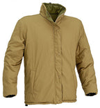 outdoorjas Giacca heren nylon olijfgroen/beige maat M