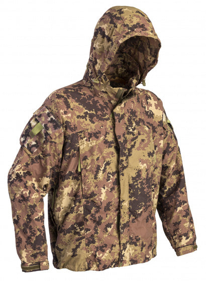 Defcon 5 Outdoorjas Hawk heren nylon camouflage bruin maat M