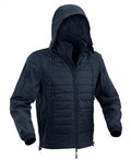 Defcon 5 Outdoorjas Soft-Shell heren nylon/polyester blauw mt S