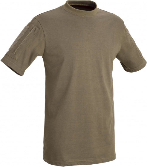 Defcon 5 Outdoorshirt Tactical kort heren katoen bruin maat XS