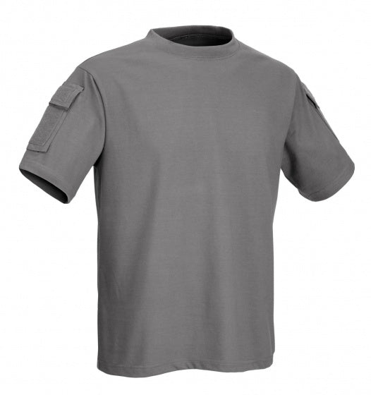 outdoorshirt Tactical kort heren katoen grijs maat M