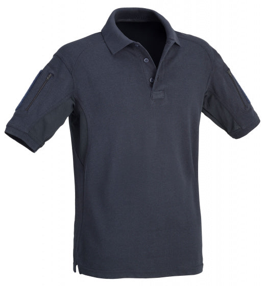 poloshirt Tactical heren polykatoen donkerblauw maat XS