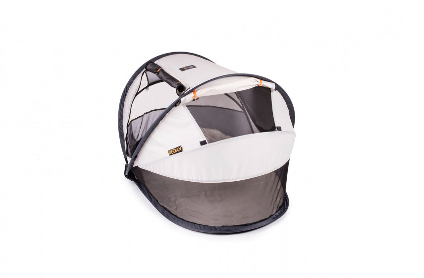 reisbed Peuter Luxe 136 cm polyester beige