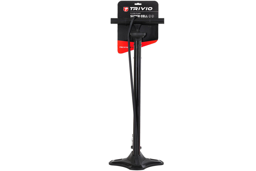 Trivio - fietspomp super cell hogedruk tubeless 18bar aluminium