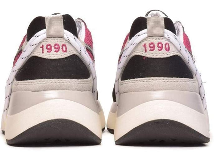 sneakers N9000 TXS H heren mesh/leer wit/roze maat 41