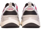 sneakers N9000 TXS H heren mesh/leer wit/roze maat 41
