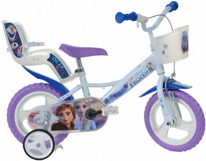 frozen ii 12 inch 20 cm meisjes doortrapper wit/paars